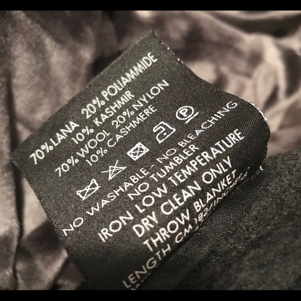 Gucci Logo Blanket. New